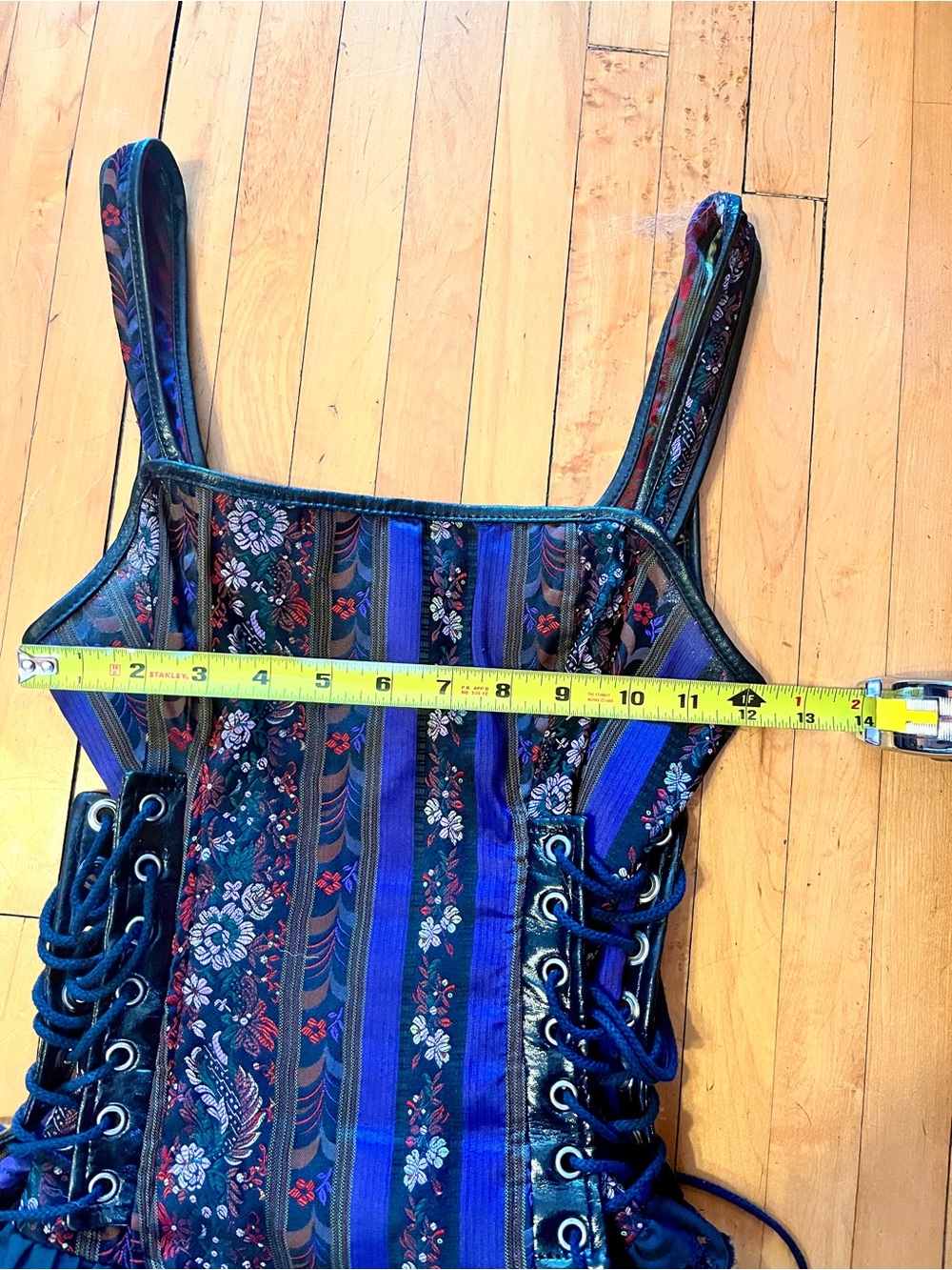 Vintage Y2K punk goth corset dress Hot Topic authentic - Picture 9 of 12